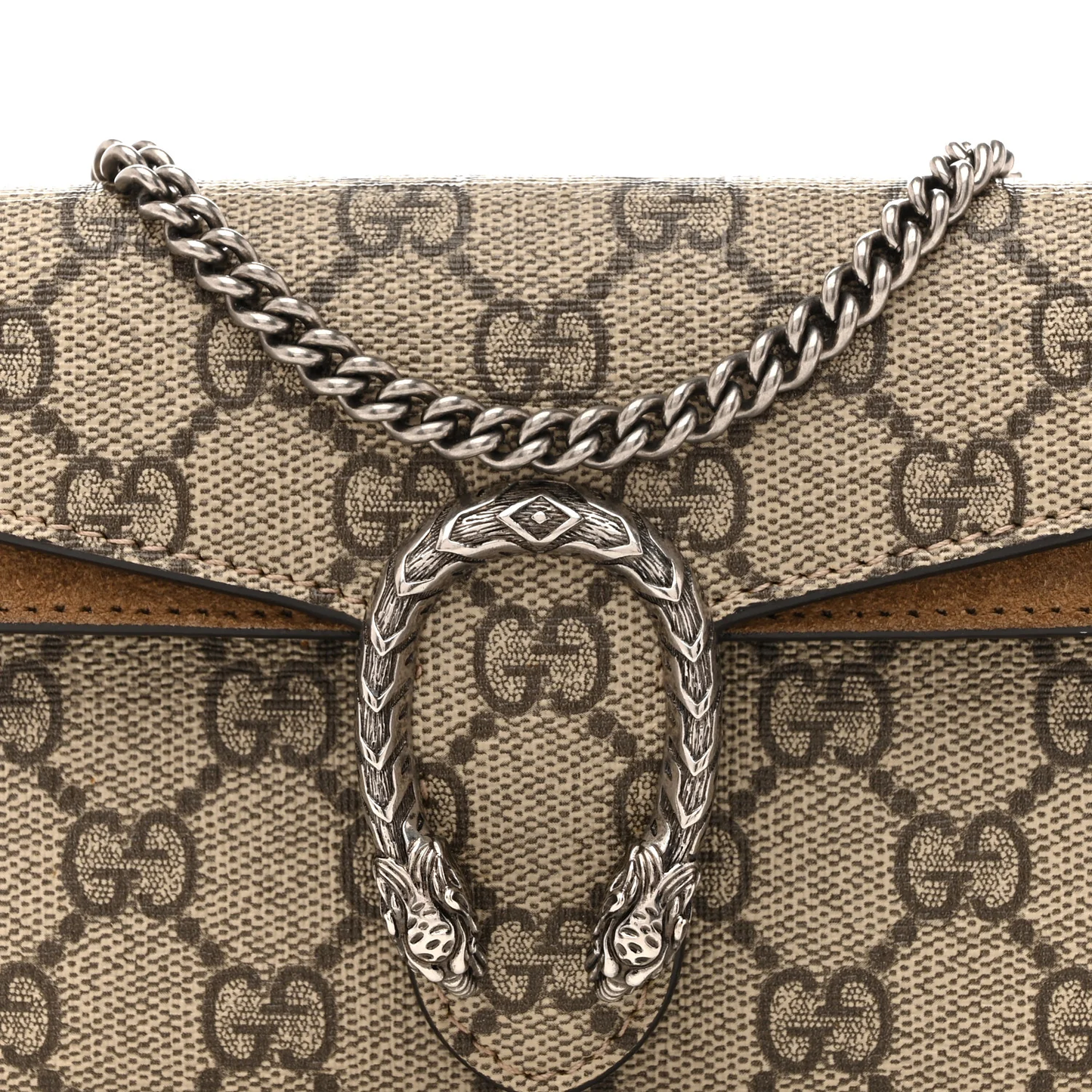 Gucci Dionysus Super Mini Bag Brown Leather