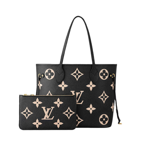 Louis Vuitton Neverfull MM Monogram Empreinte Embossed
