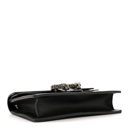 Gucci Dionysus Super Mini Bag Black Leather