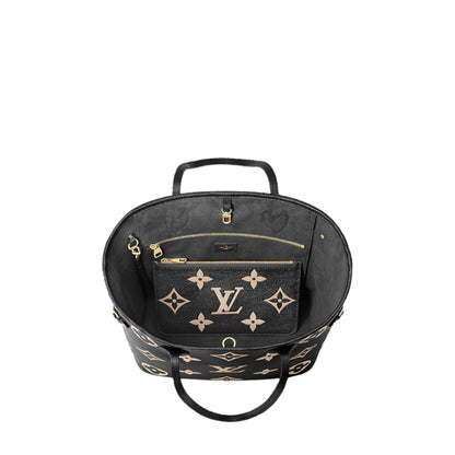 Louis Vuitton Neverfull MM Monogram Empreinte Embossed