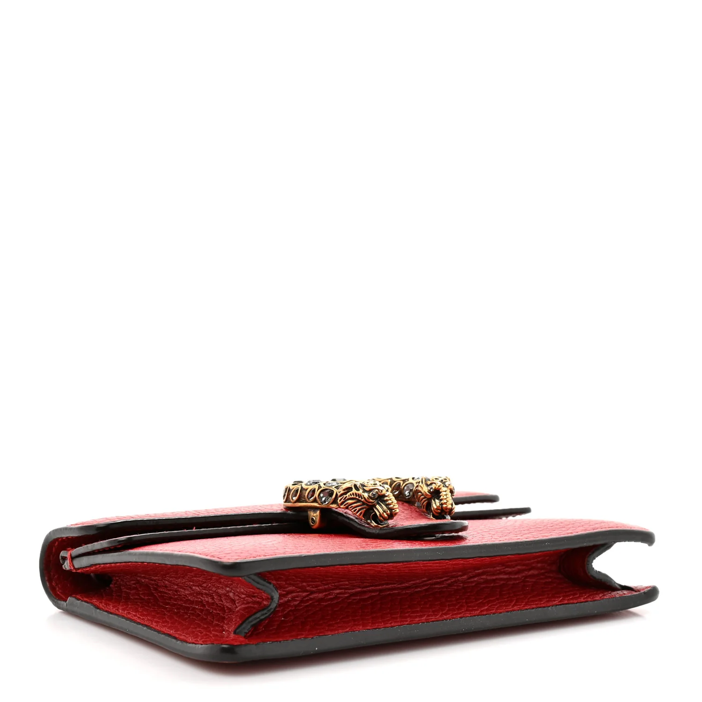 Gucci Dionysus Super Mini Bag Hibiscus Red Leather