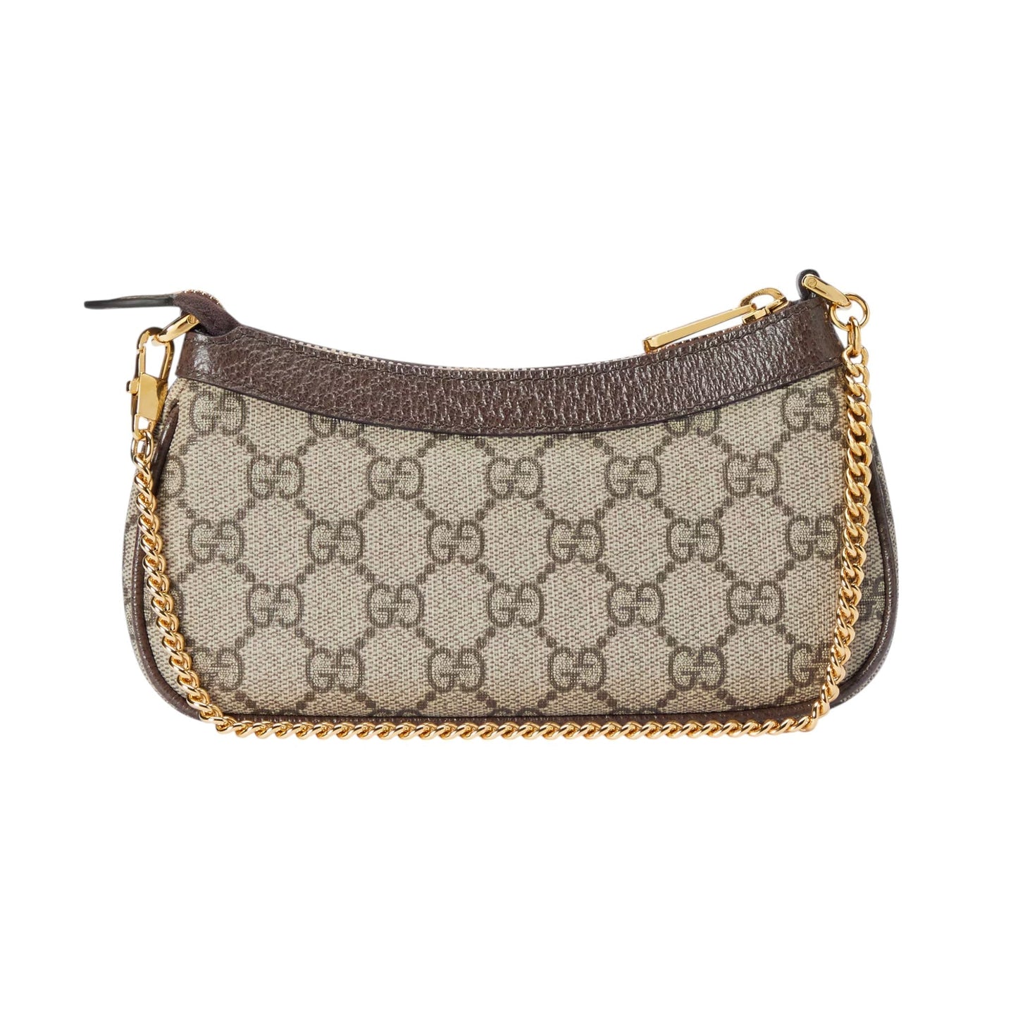 Gucci Ophidia Small Bag Brown Beige and White Beige GG Supreme Canvas