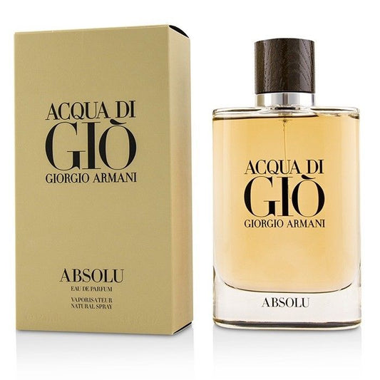 Acqua Di Gio Absolu by Giorgio Armani — Eau de Parfum for Men | 3.4 oz / 100ml
