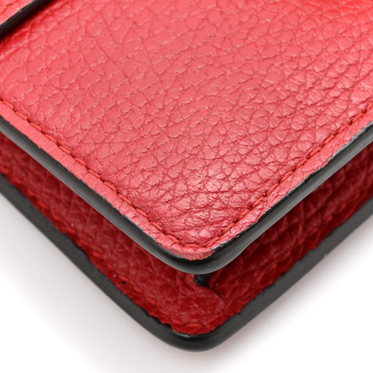 Gucci Dionysus Super Mini Bag Hibiscus Red Leather