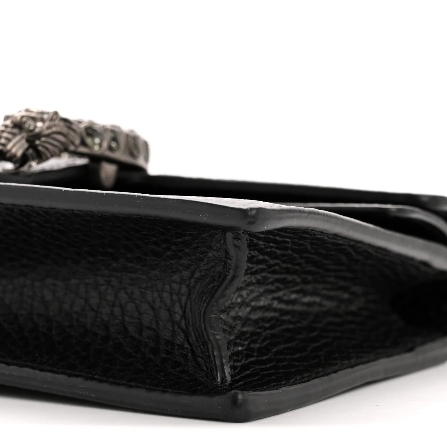 Gucci Dionysus Super Mini Bag Black Leather
