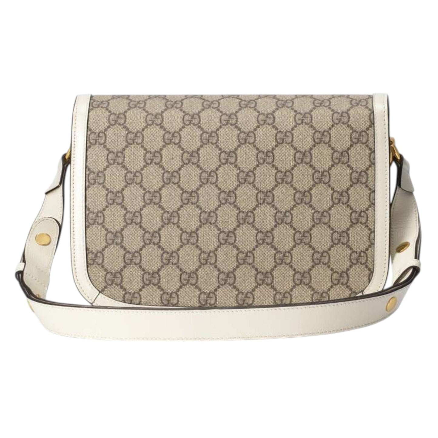 Gucci Horsebit 1955 Shoulder Bag White leather