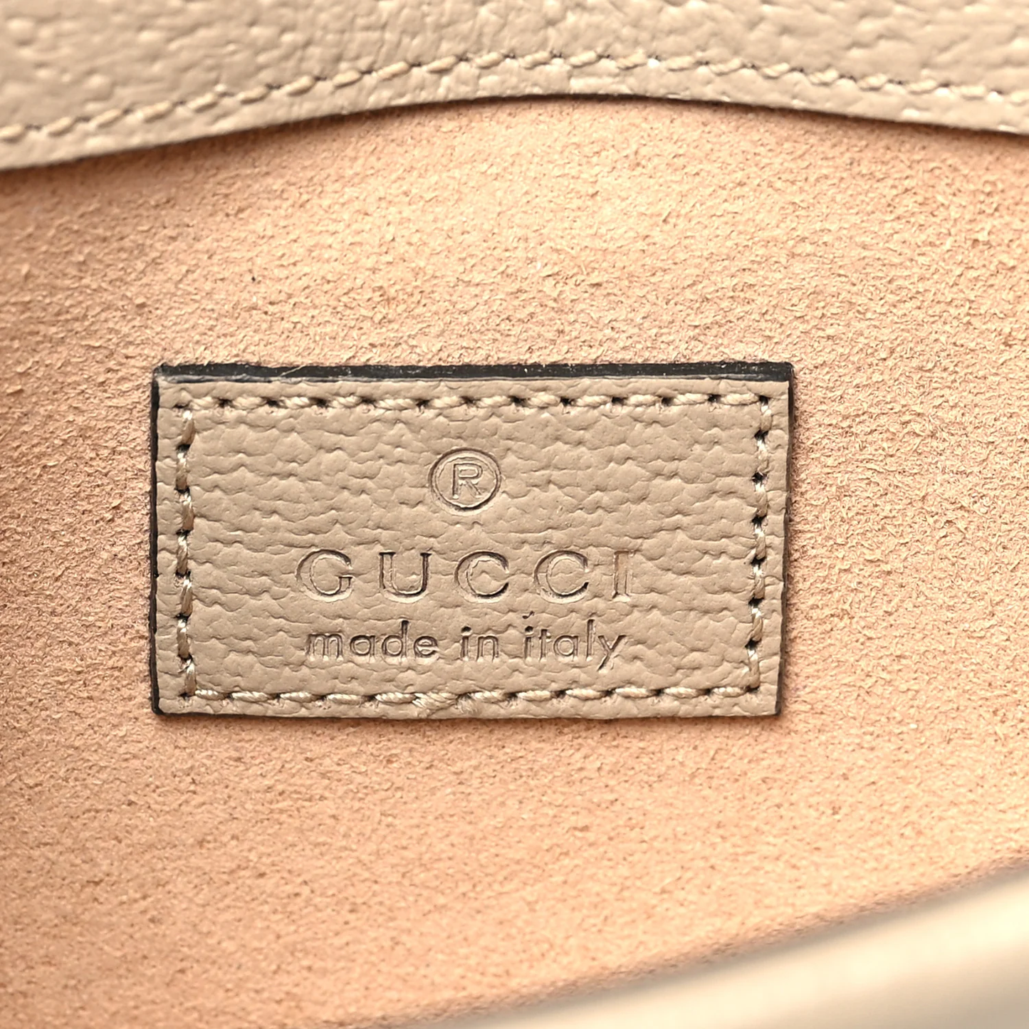 Gucci Dionysus Super Mini Bag Beige and white Leather