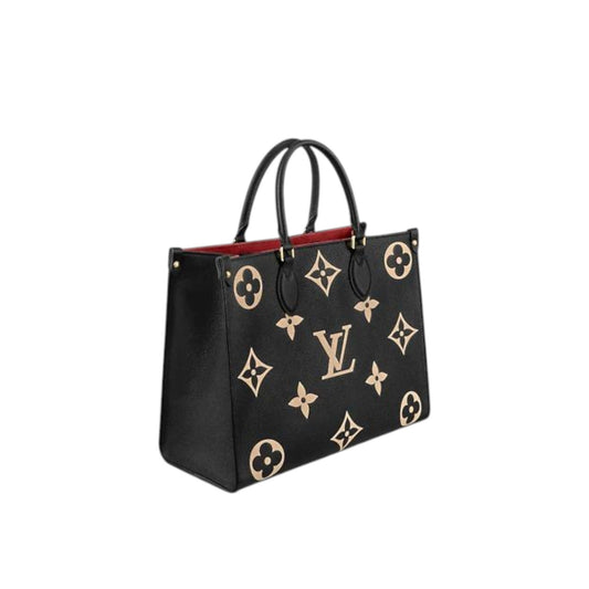 Louis Vuitton OnTheGo MM Black/Beige