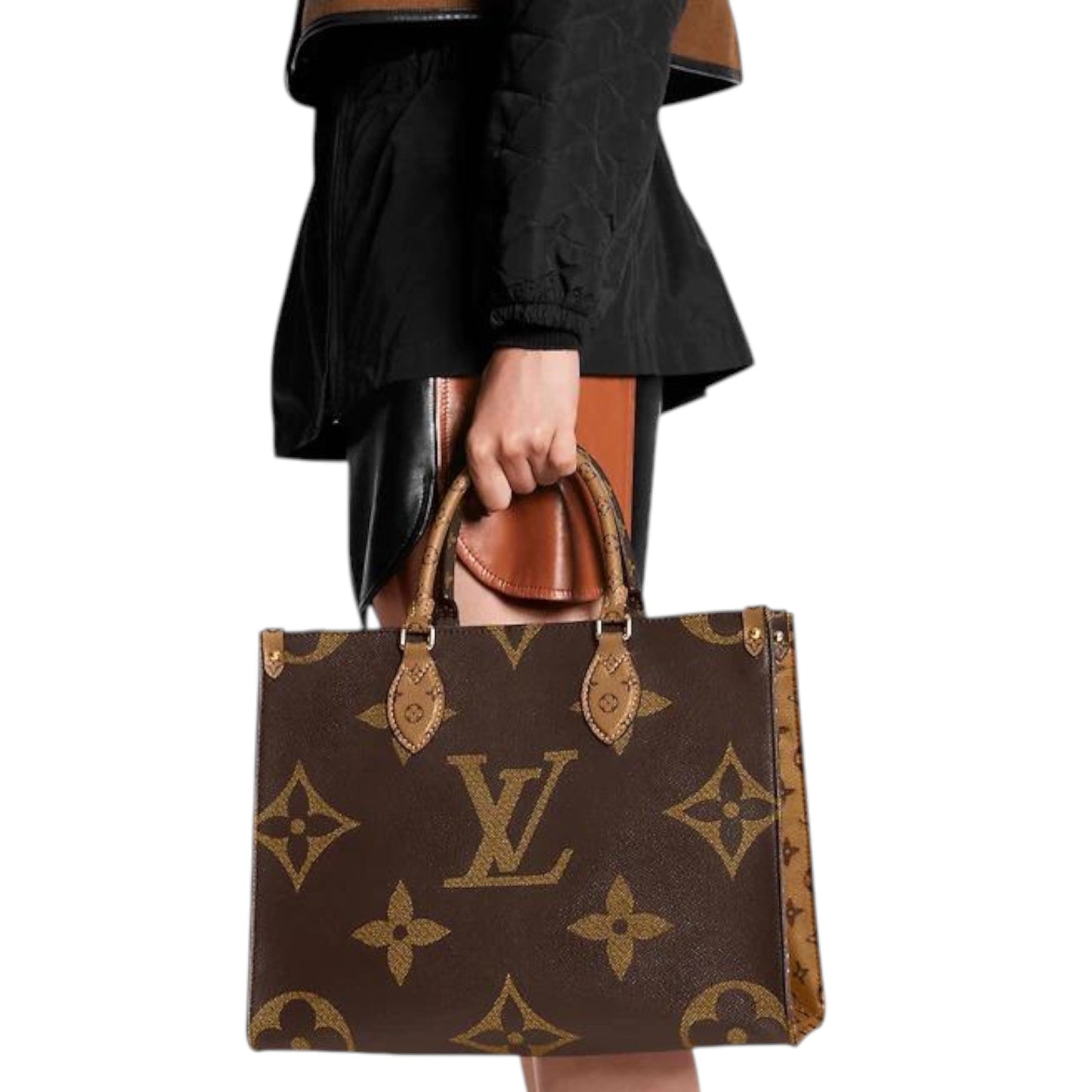 Louis Vuitton OnTheGo MM Monogram Reverse Coated Canvas